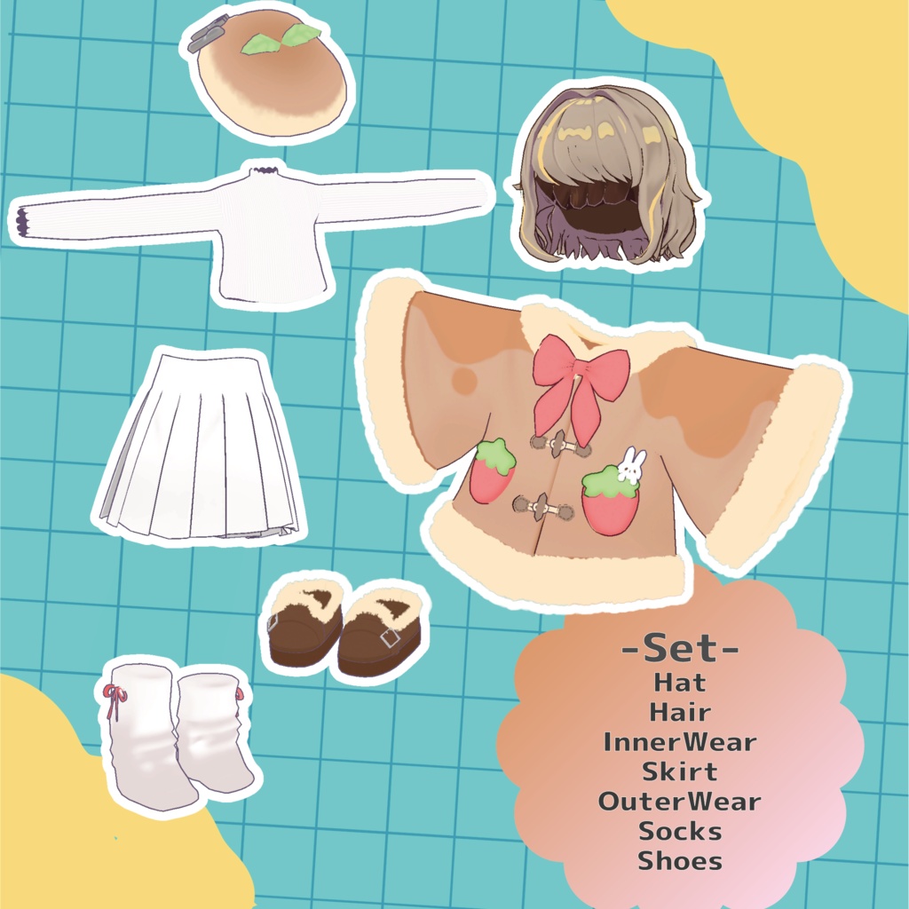 ふわもこパンケーキ【キプフェル&まめひなた対応】