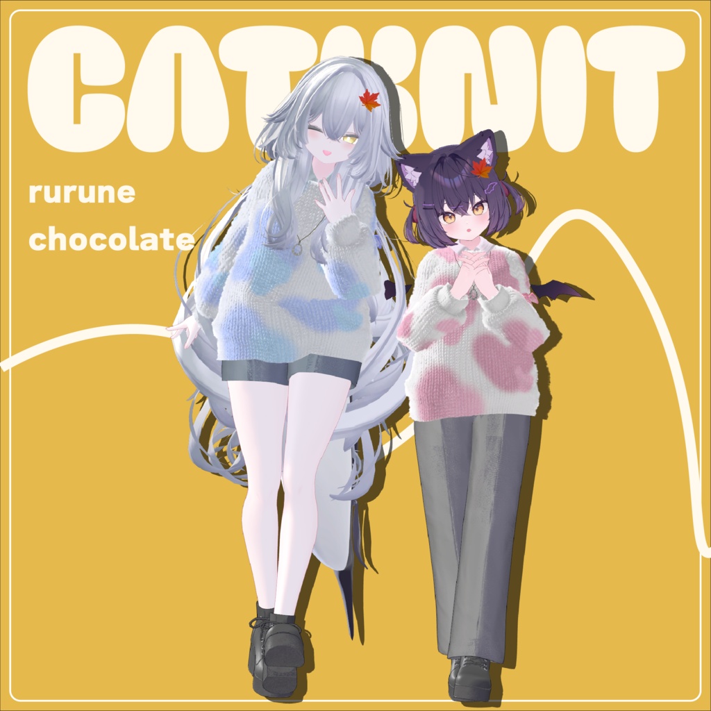 CAT KNIT【11 Avatars】