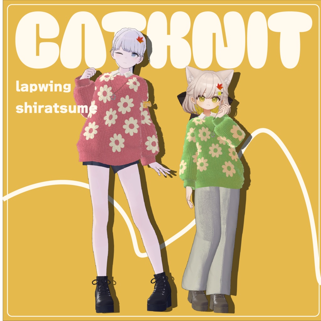 CAT KNIT【11 Avatars】