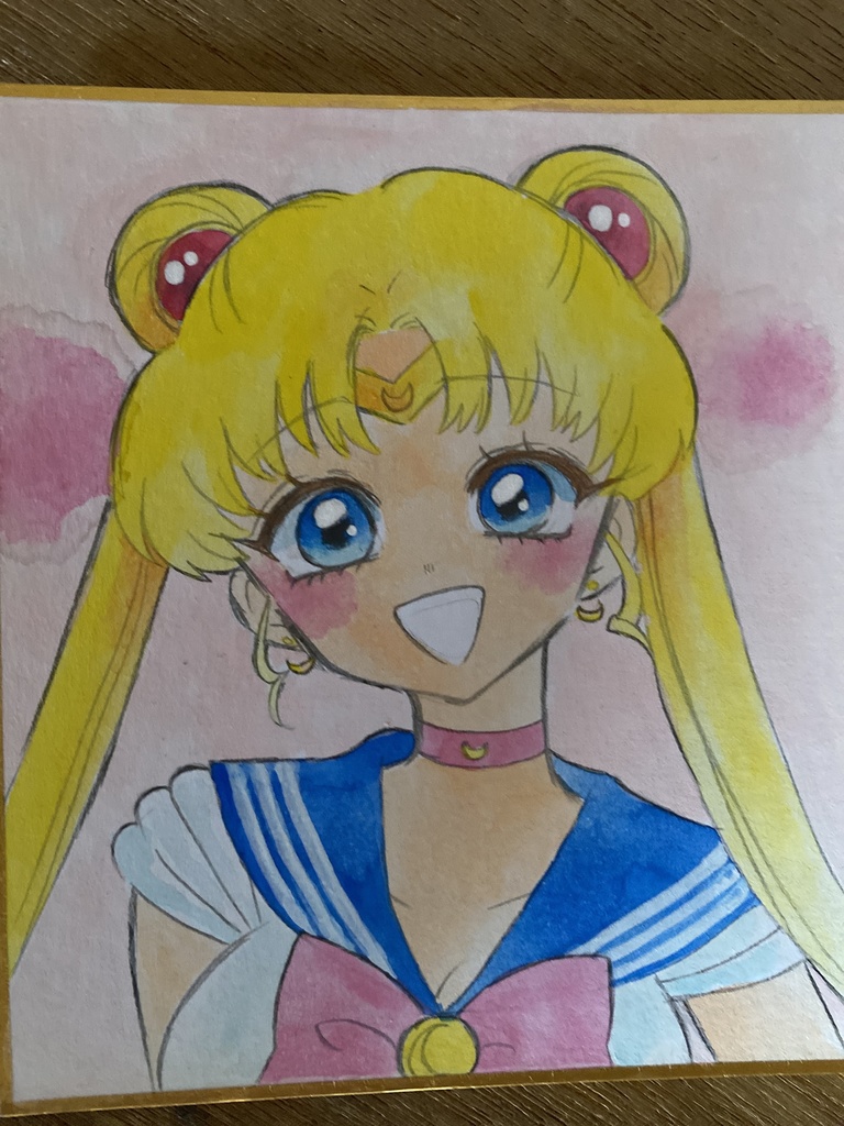 豆色紙 セーラームーン