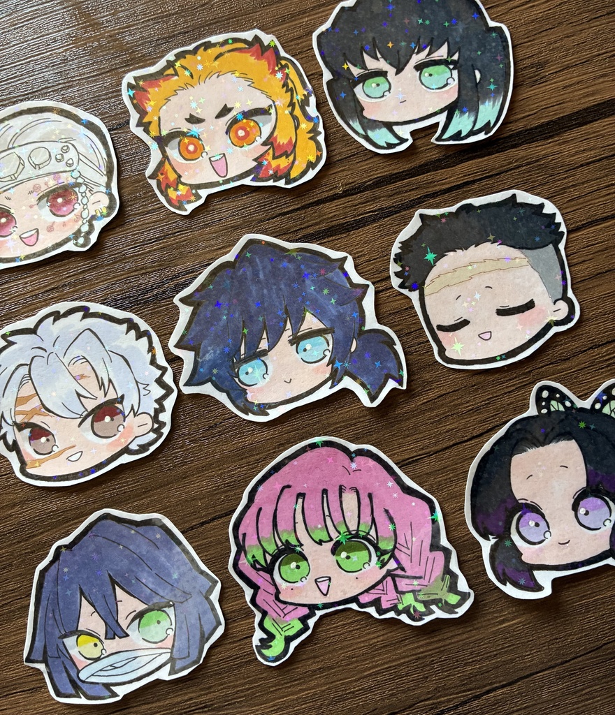 鬼滅の刃 柱シール