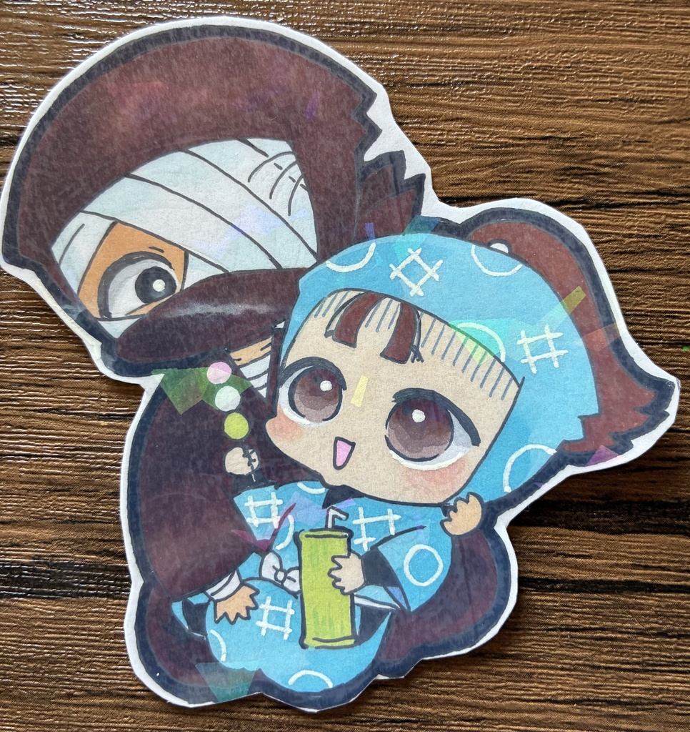 忍たま乱太郎 こなもんさんと伏木蔵シール