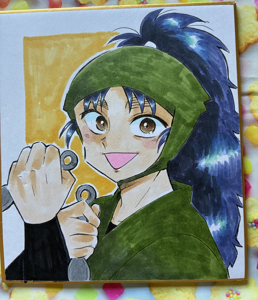 ミニ色紙 忍たま乱太郎 6年生