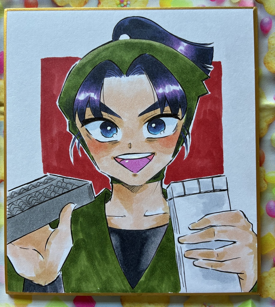 ミニ色紙 忍たま乱太郎 6年生