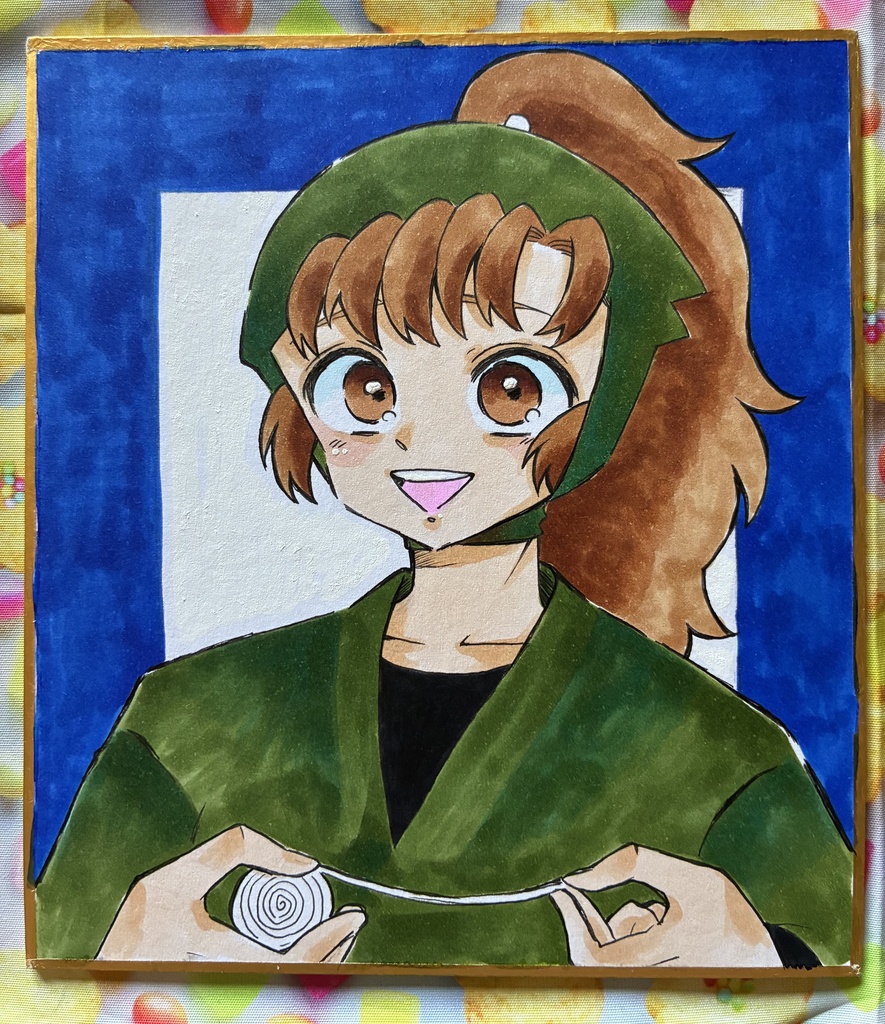 ミニ色紙 忍たま乱太郎 6年生