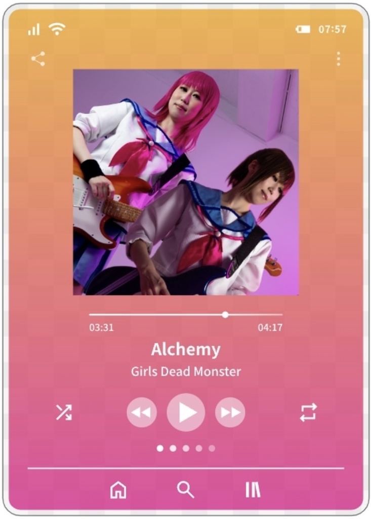 岩沢&ひさ子アクリルカードAlchemy