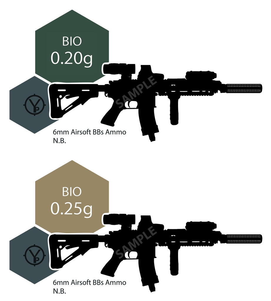 メタリックBBボトルステッカー