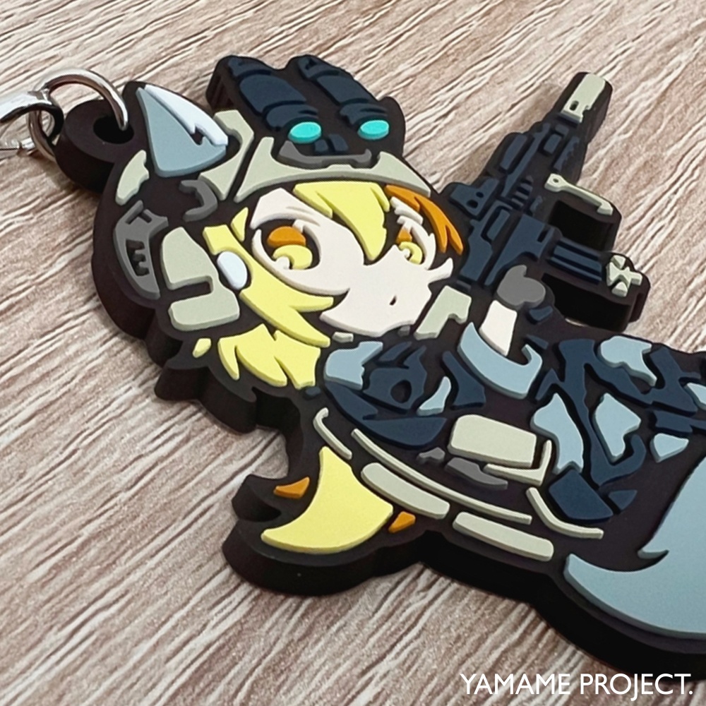 YAMAME ANIMAL FORCE ラバーストラップ