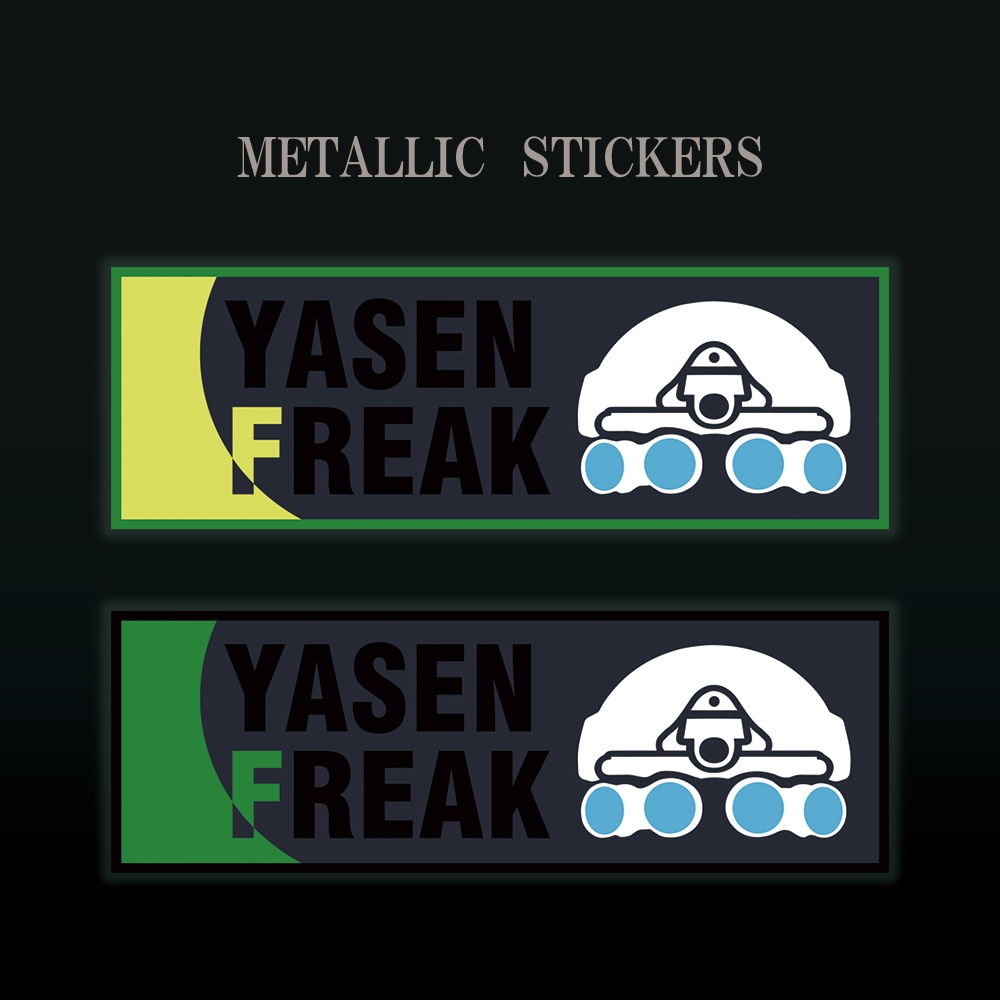 METALLIC STICKER -YASEN FREAK-