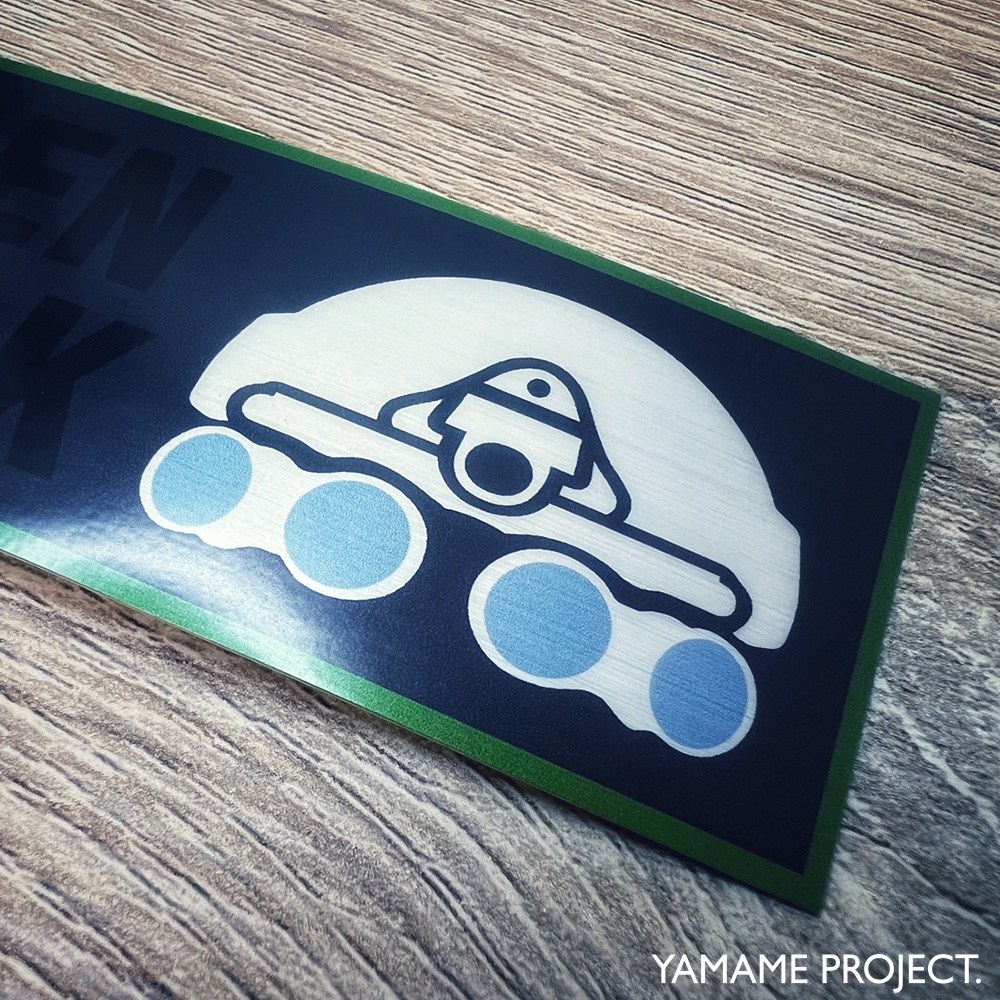 METALLIC STICKER -YASEN FREAK-