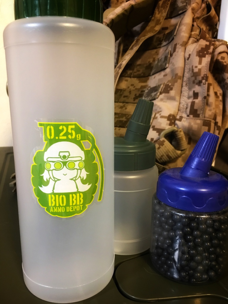 BBボトルステッカー◼︎手榴弾型◼︎