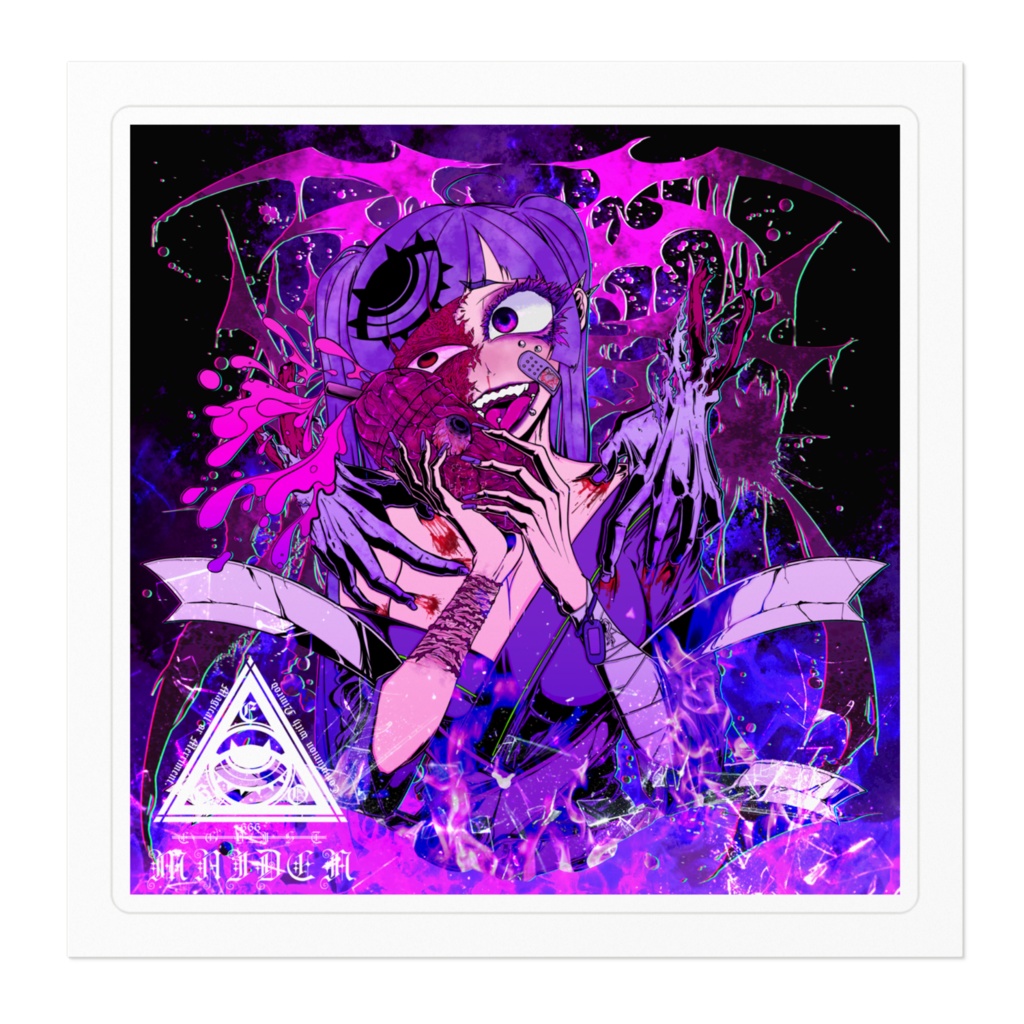 テイクアウト ステッカー