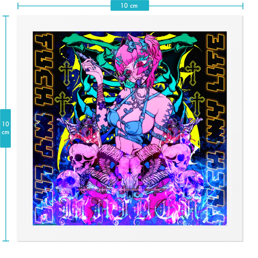 パフェ ステッカー