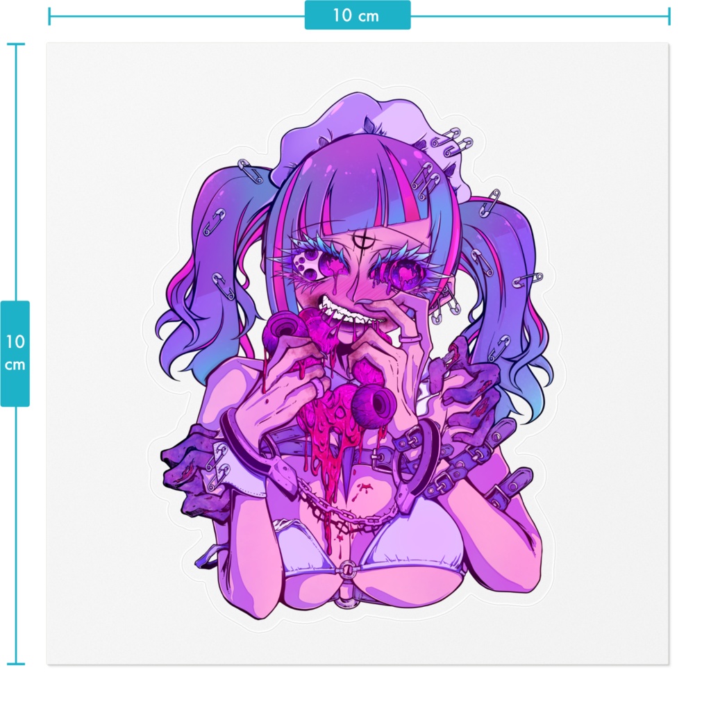 もぐもぐドーナツちゃん ステッカー