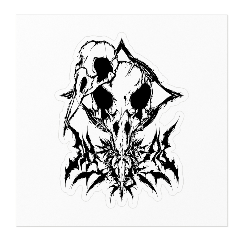 視線 ステッカー