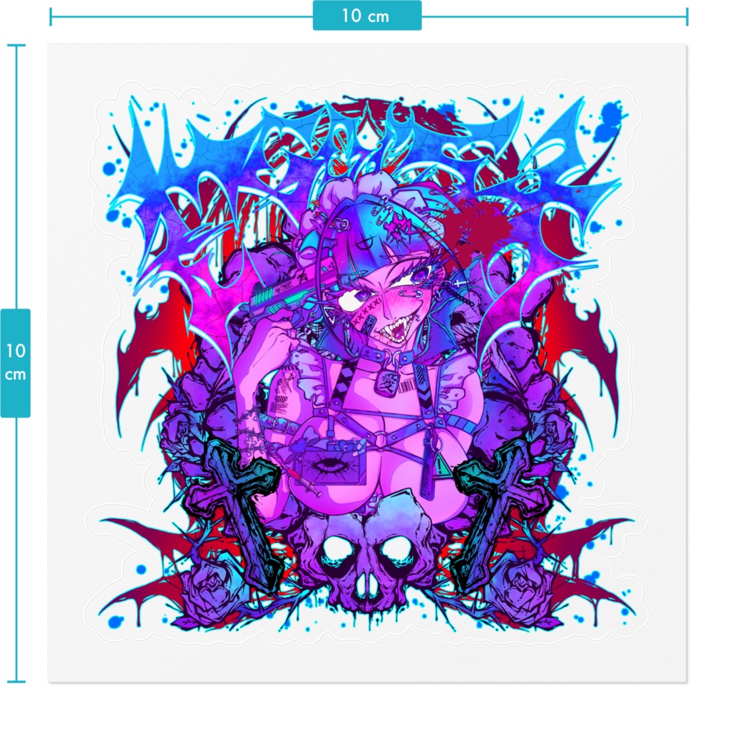 じさつちゃん ステッカー