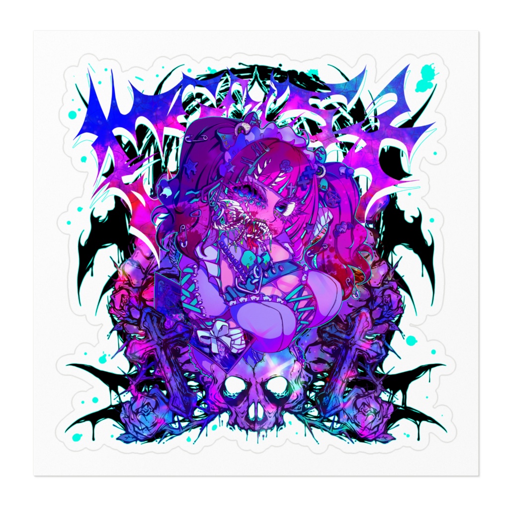 過剰歯ちゃん ステッカー