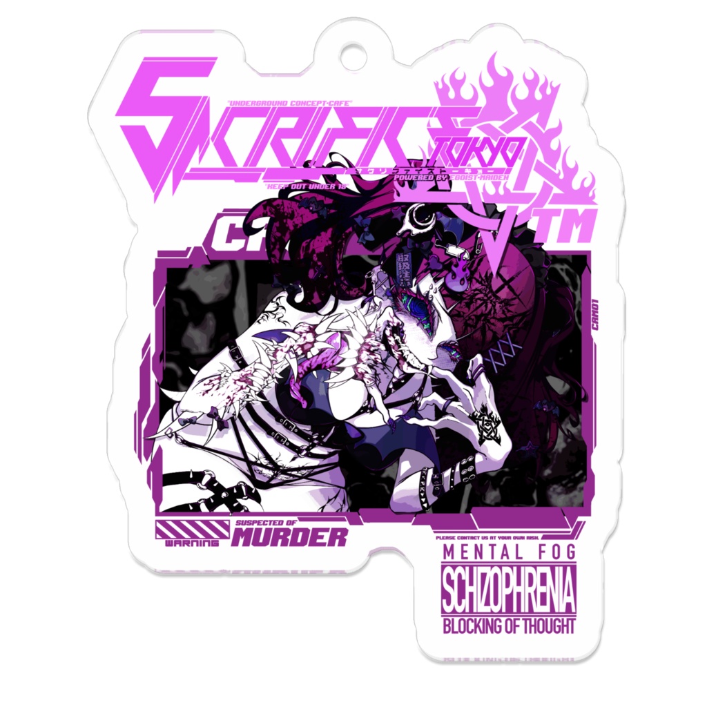 スマイルちゃん アクキー - egoistmaiden - BOOTH