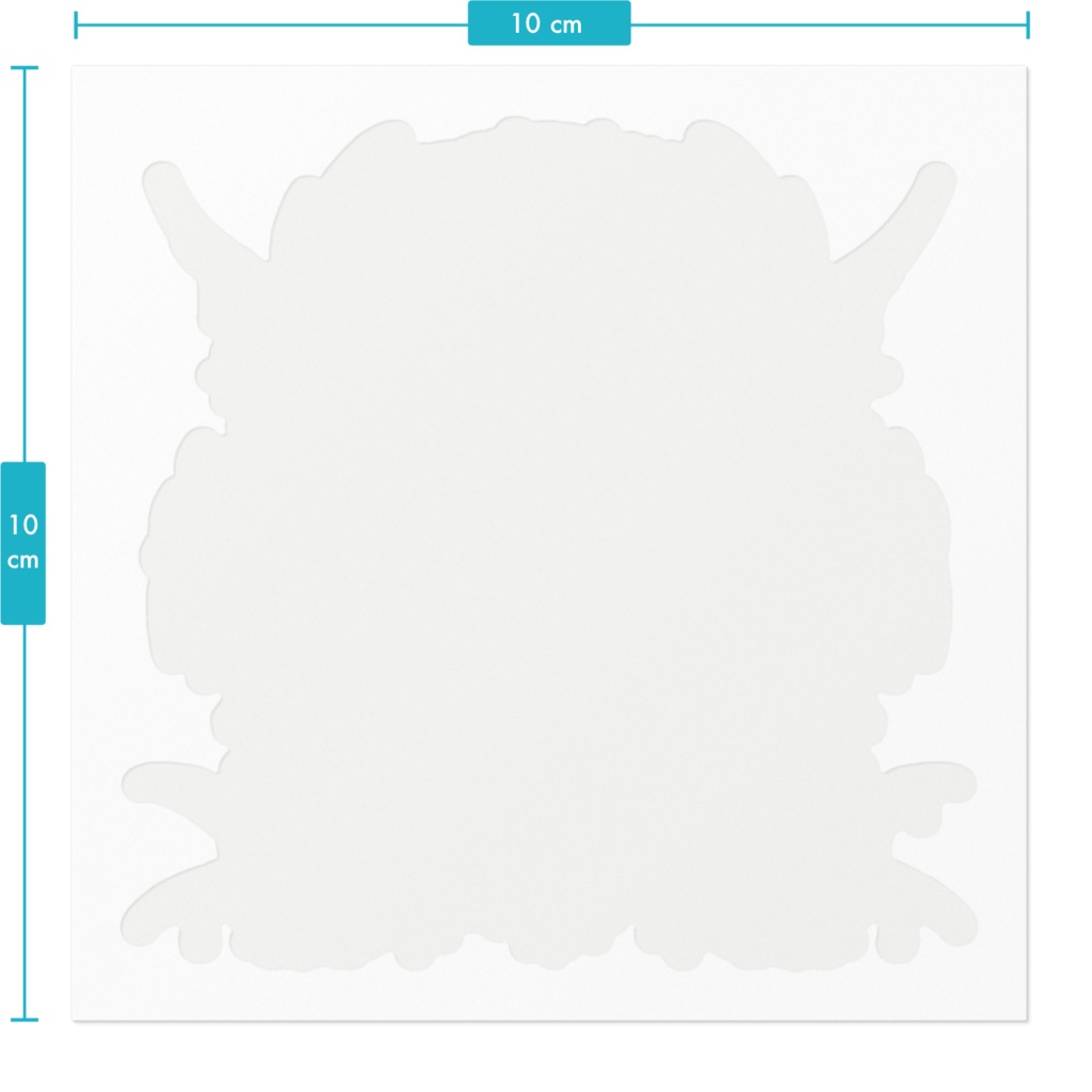 キュートアグレッションちゃん ステッカー