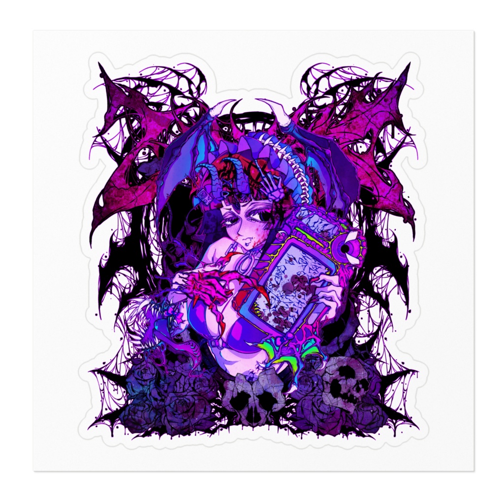 オカルトちゃん ステッカー