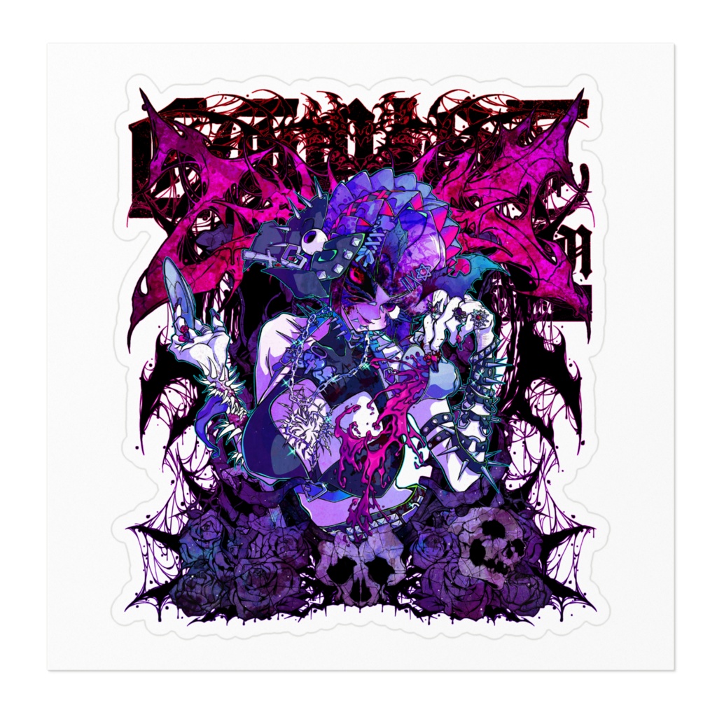 給仕ちゃん ステッカー