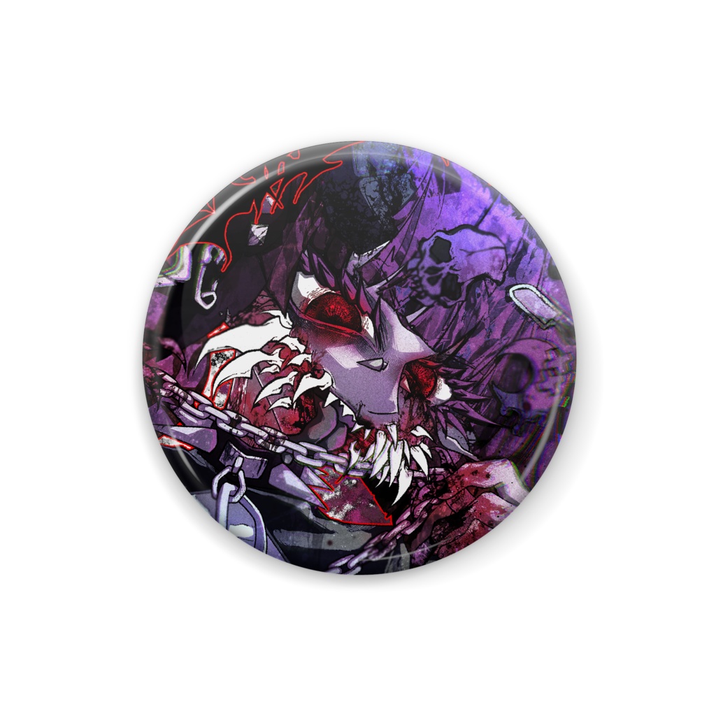 缶バッジ　アンチェイン鏖