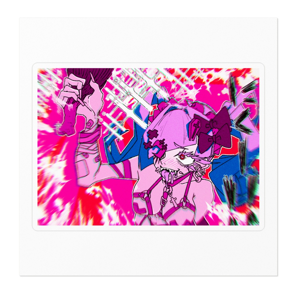 ばんめしのにく ステッカー