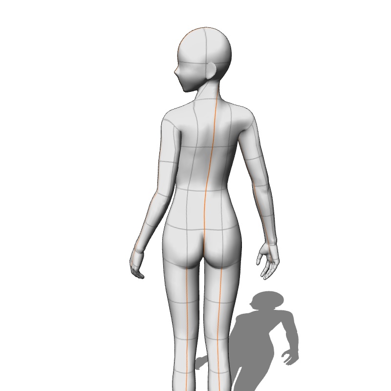 【フリー素材】需要が狭そうなポーズ参考素材EX