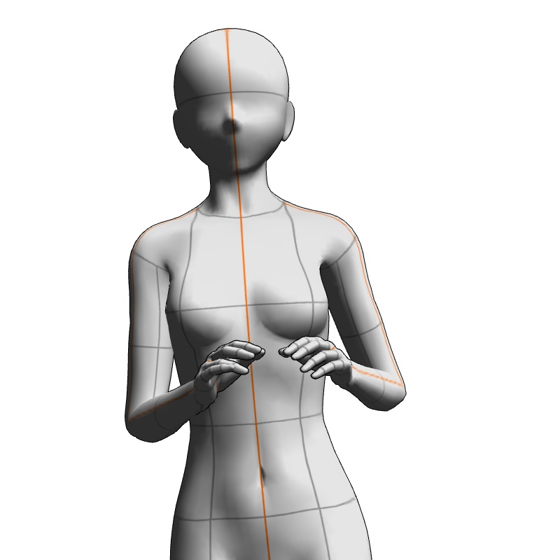 【フリー素材】需要が狭そうなポーズ参考素材EX