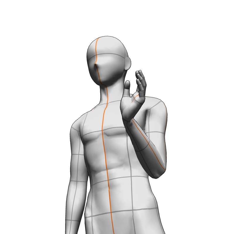 【フリー素材】需要が狭そうなポーズ参考素材EX