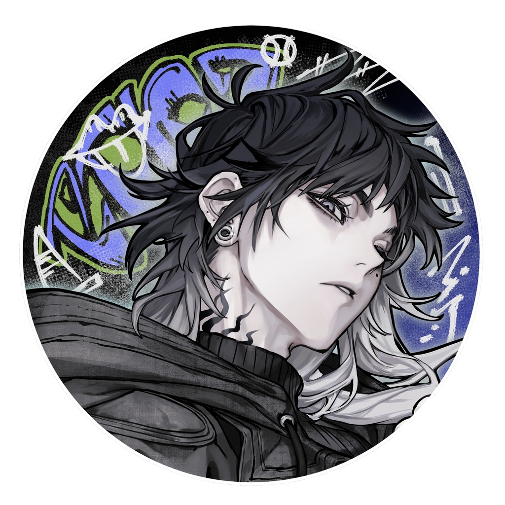 缶バッジ(カゼくん)