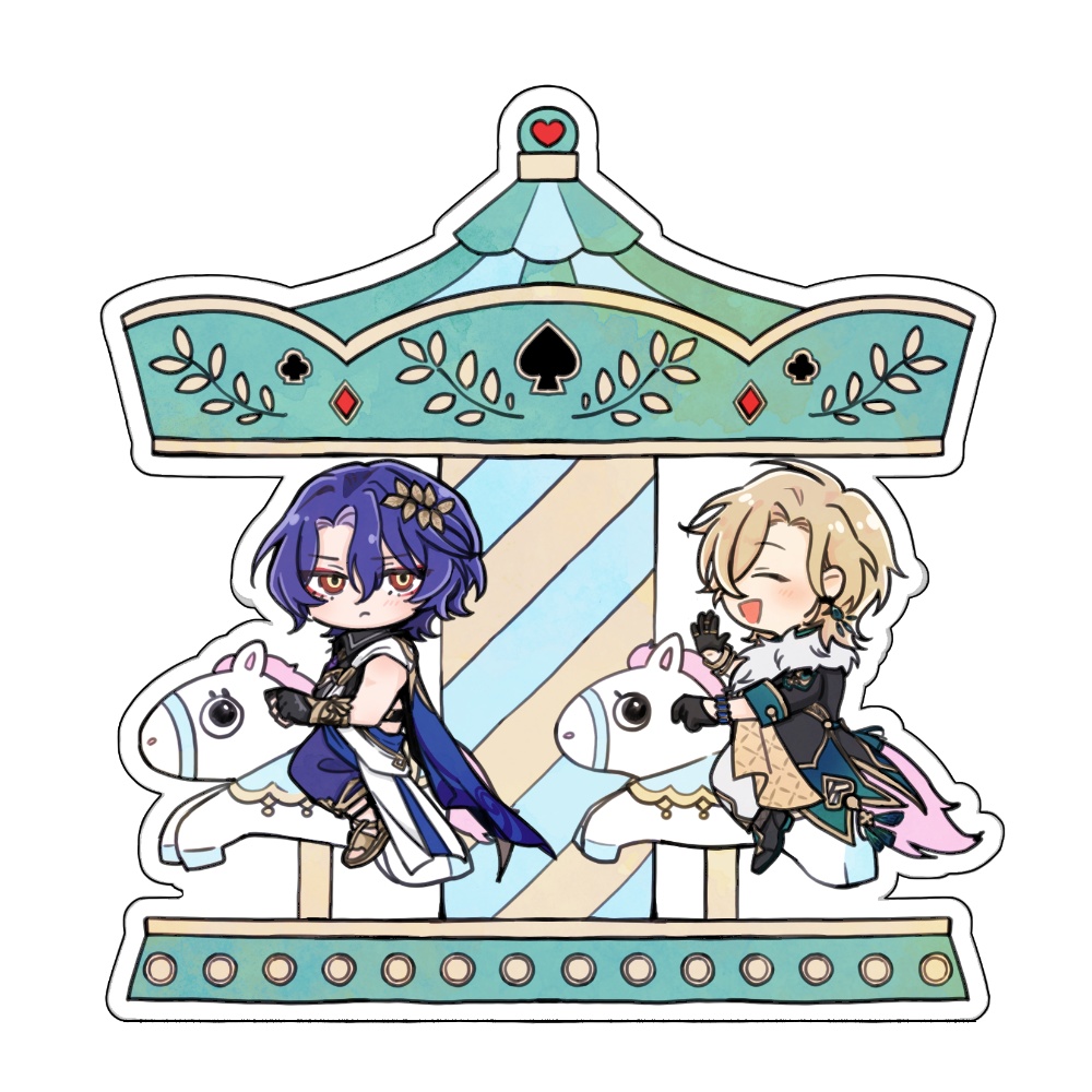 レチのメリーゴーラウンドアクリルスタンド