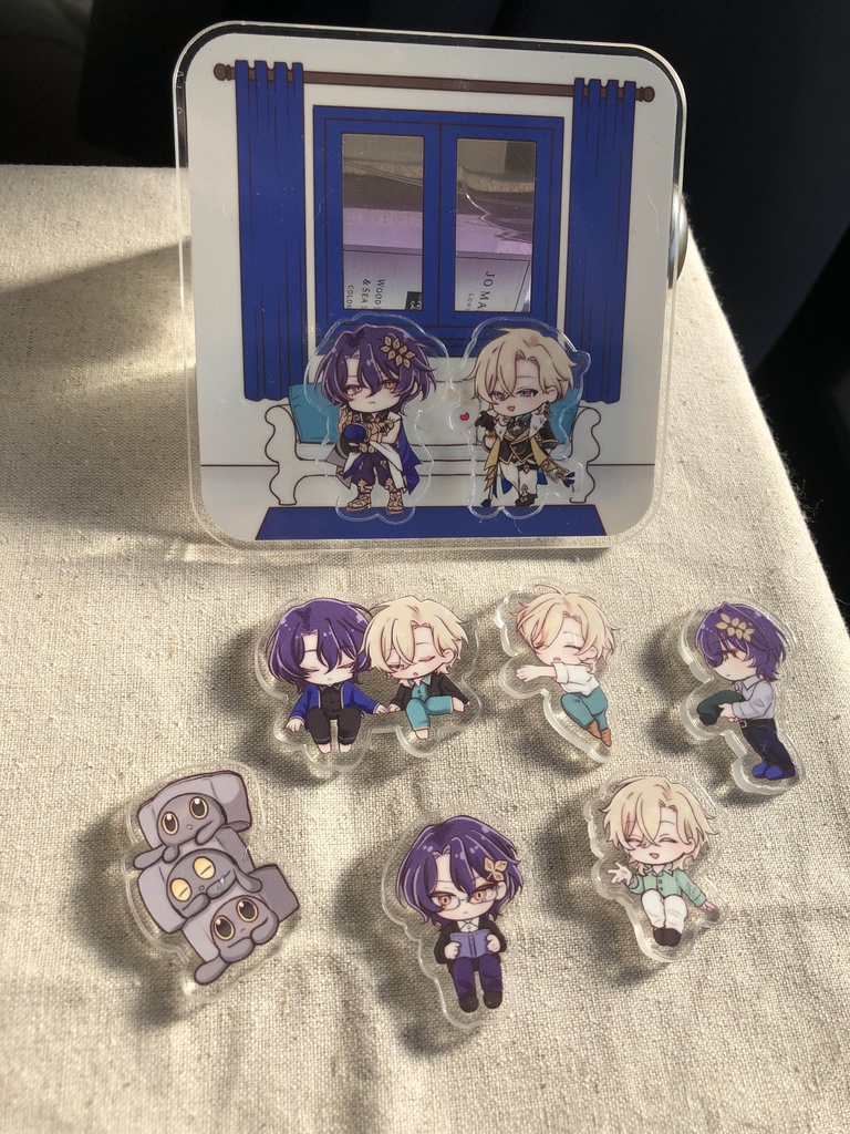 アクリルのおもちゃ