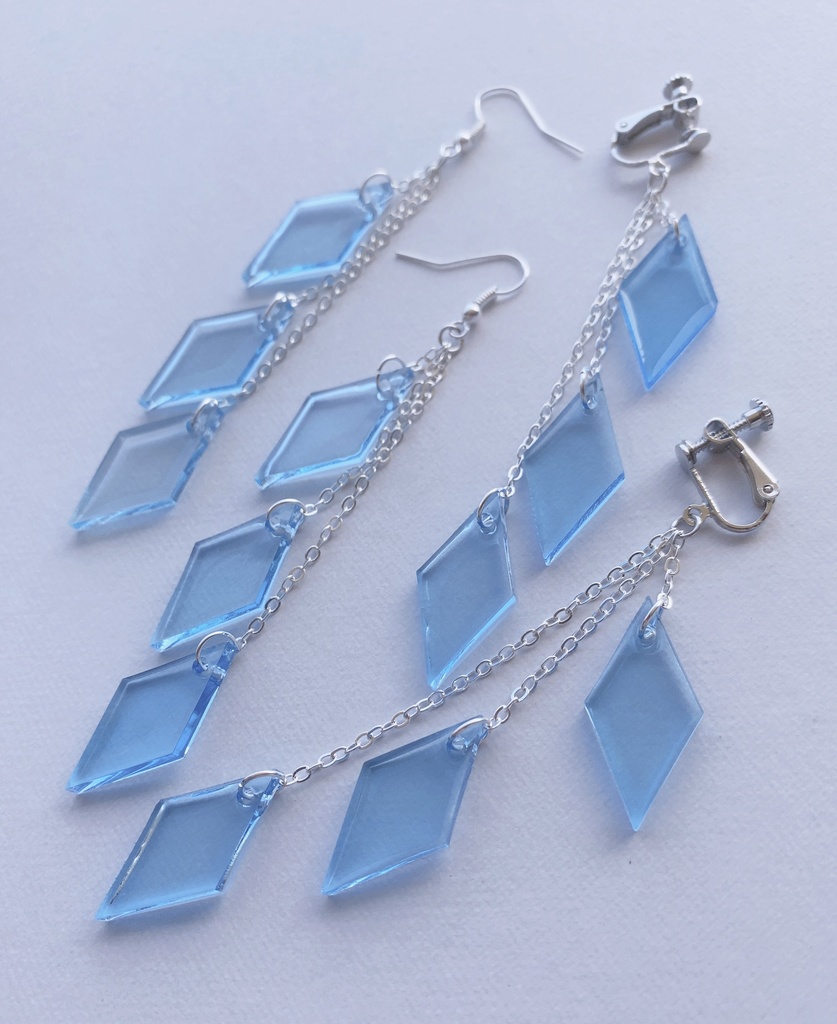 🐬フロイド ジェイド リーチ兄弟 ピアス イヤリング🦈