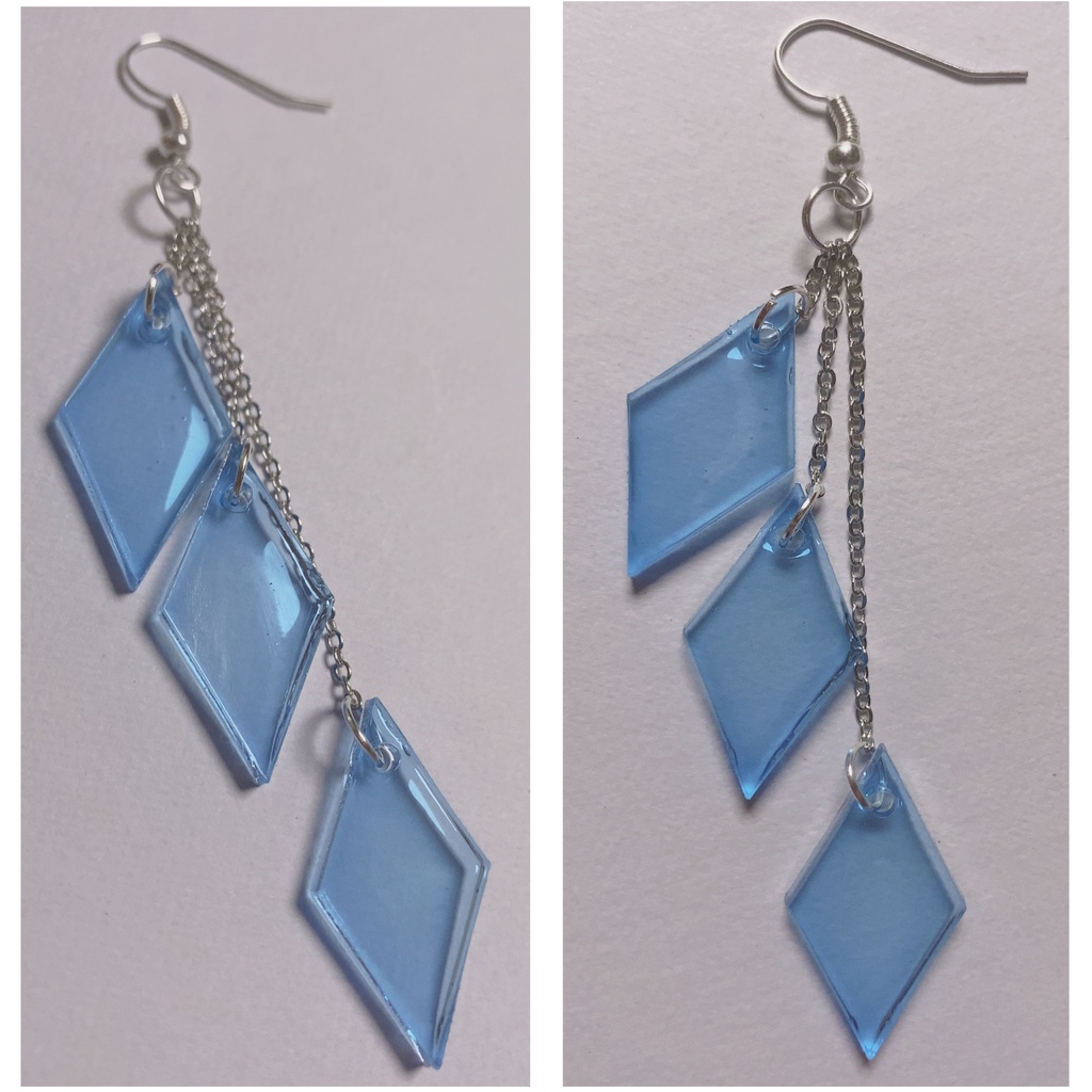 【片耳用】🐬フロイド ジェイド ピアス🦈