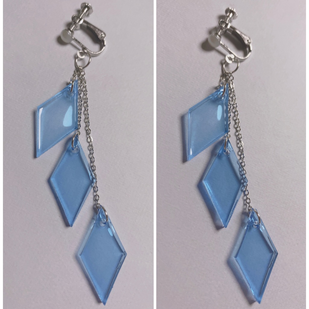 【片耳用】🐬フロイド ジェイド イヤリング🦈