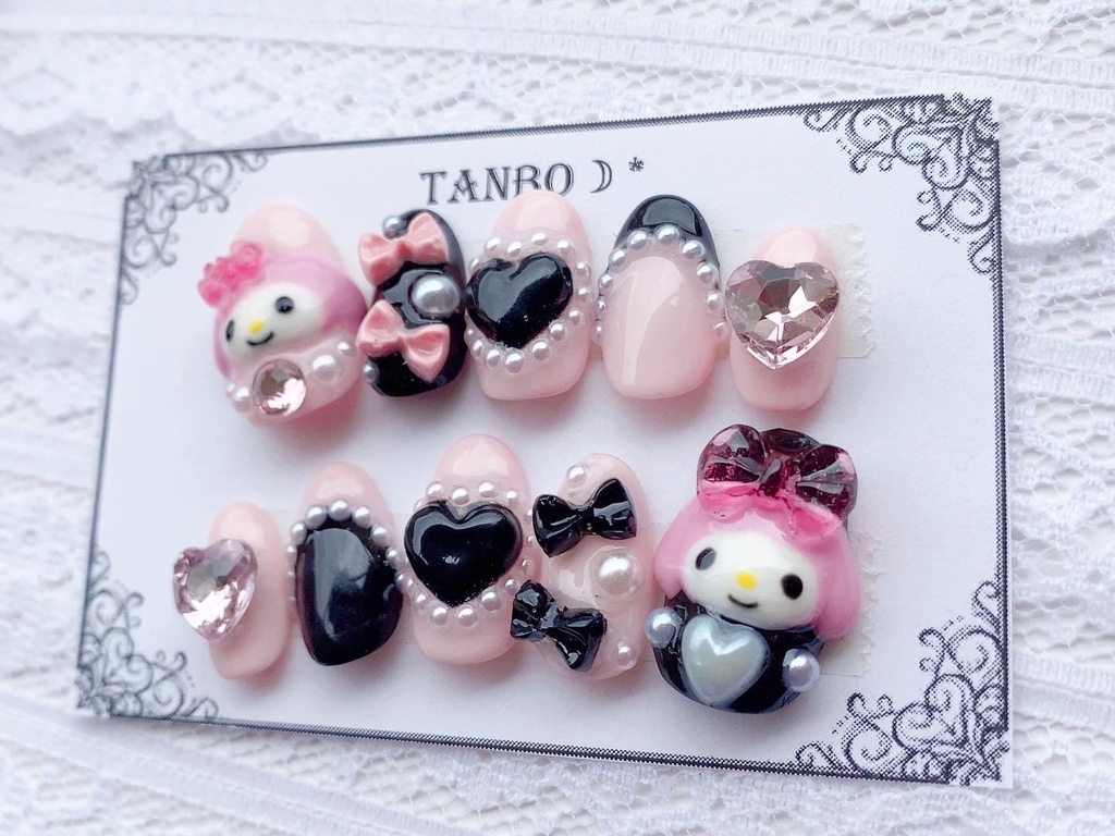 🎀マイメロ サンリオ ネイル ネイルチップ🎀