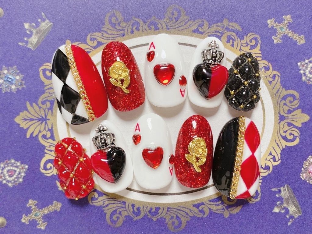 ツイステ エース ネイルチップ Tanbotuki Booth