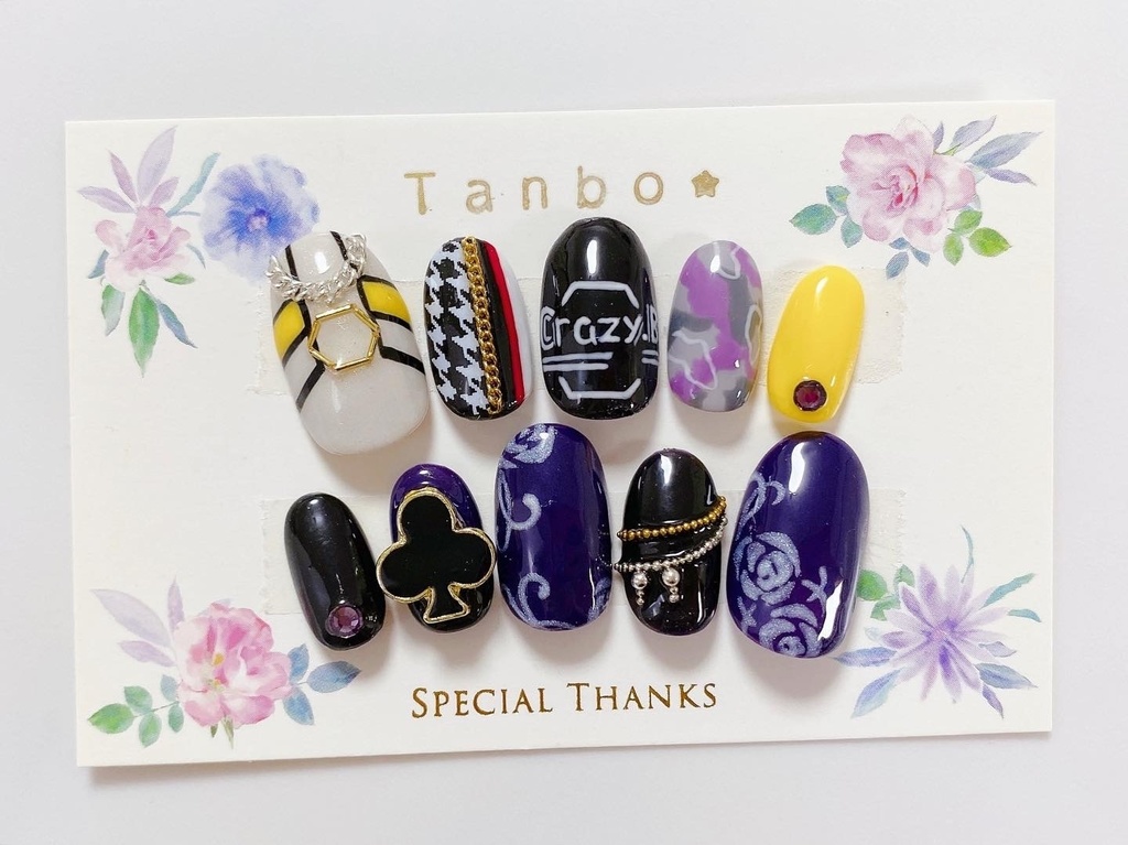 あんスタ 椎名ニキ×礼瀬マヨイ ネイルチップ