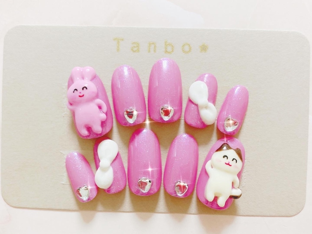 いらすとや ネイルチップ Tanbotuki Booth