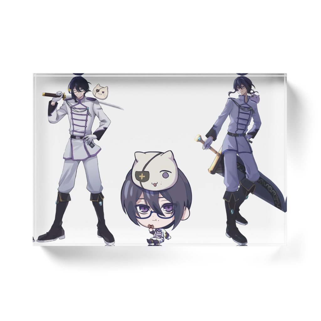 エレブンのアクリルブロック