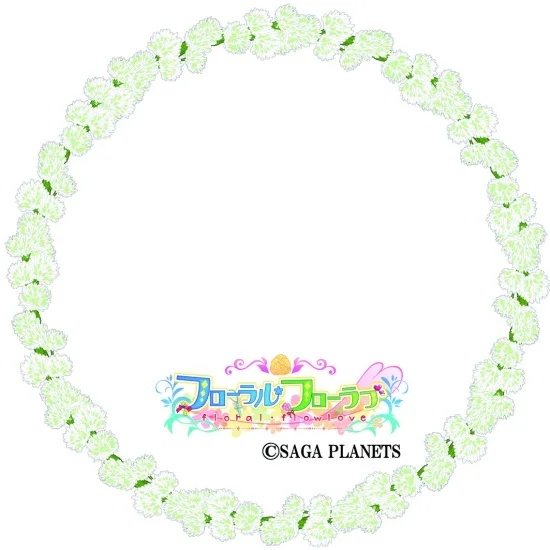 【35cm特大】フローラル・フローラブ 特大アクリルスタンド 夏乃