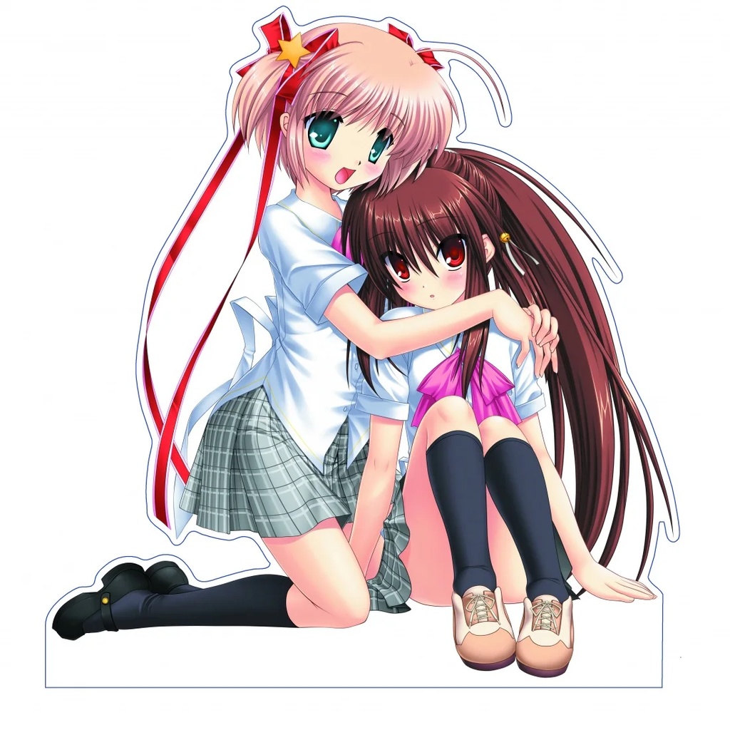 2025電気外 特大アクスタ リトルバスターズ！ 鈴＆小毬