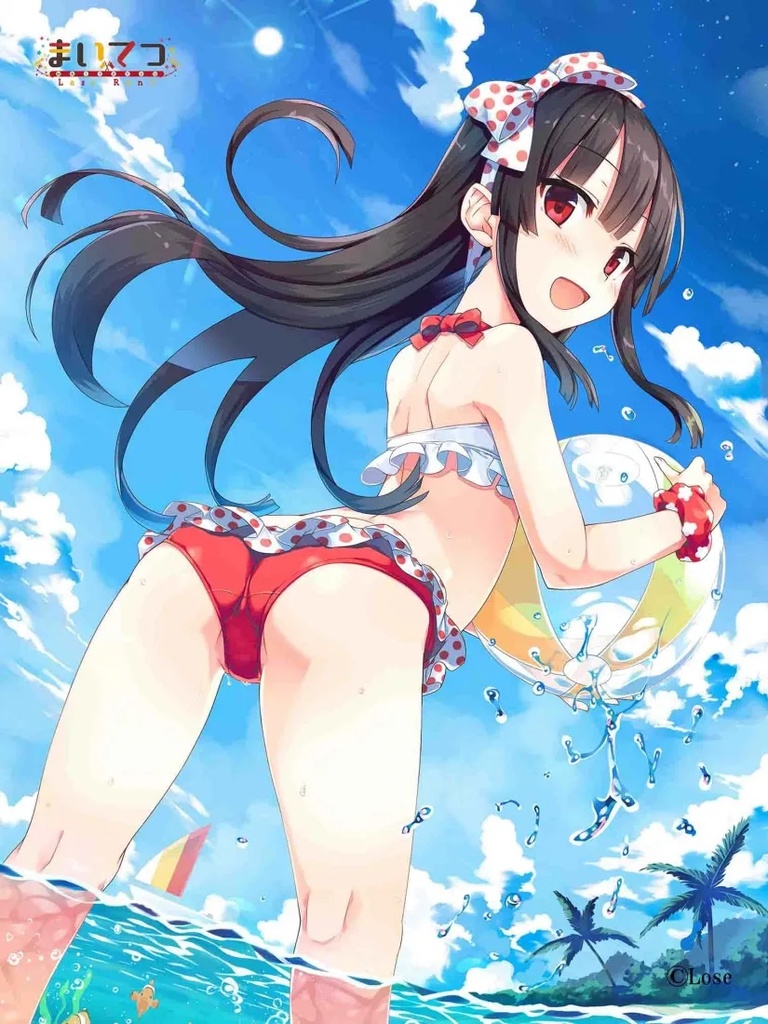 まいてつ 2025 特大モフモフ毛布 水着ハチロク