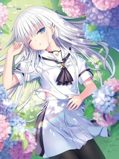 Summer Pockets サマーポケッツ 特大モフモフ毛布  鳴瀬しろは 2023ver