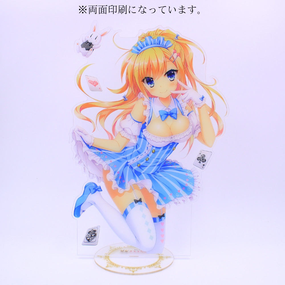 【35cm特大】金色ラブリッチェ 特大アクリルスタンド アリス玲奈