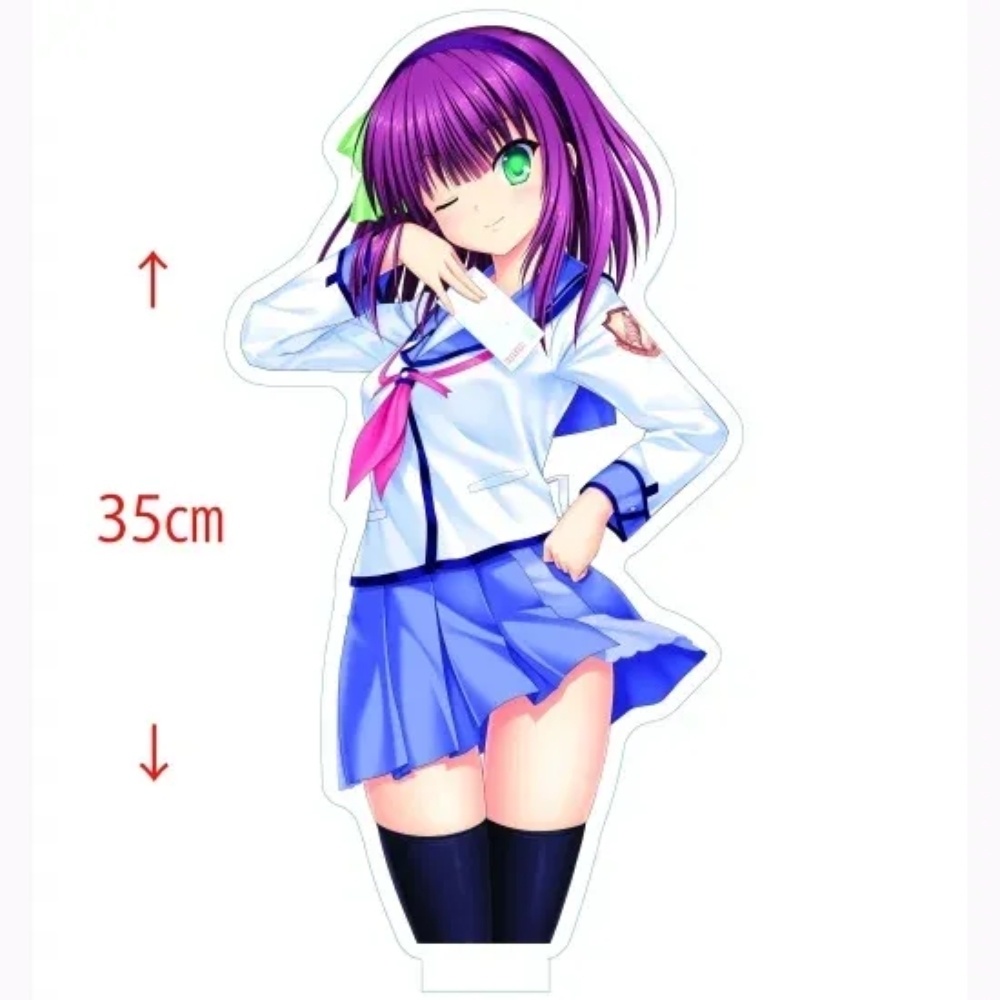 【35cm特大】Angel Beats! エンジェルビーツ！  特大アクリルスタンド ゆり