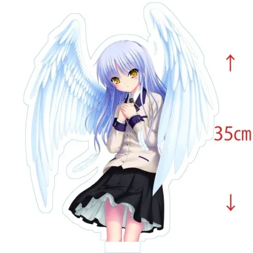 【35cm特大】Angel Beats! エンジェルビーツ！ 特大アクリルスタンド かなで3 天使