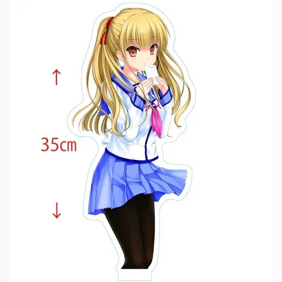 【35cm特大】エンジェルビーツ！ Angel Beats! 特大アクリルスタンド 遊佐