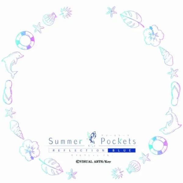 【35cm特大】Summer Pockets REFLECTION BLUE サマーポケッツ 特大アクリルスタンド サマポケ 紬